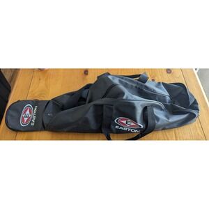 Easton Baseball Softball Bat Bag Black Equipment Duffel Shoulder Strap 35 Inch